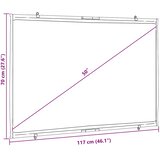  Projekcijsko platno za zid 50 inča 16:9 | Eponuda.com