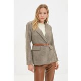 Trendyol Multicolored Belted Jacket | ePonuda.com
