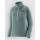 Patagonia R1 Air Zip Neck Fleece Sweater blue sage | Shoptok.si