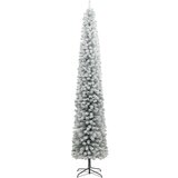 vidaXL Umestno božično drevo Zelena 270 cm PVC in Jeklo in Plastika | Shoptok.si