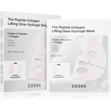 Cosrx The Peptide Collagen Lifting Glow Hydrogel Mask učvršćujuća maska za lice s hidratantnim učinkom 3x34 g Cijene
