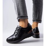 Gemre Black lace-up leather Jazzar shoes | Shoptok.si
