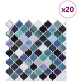  Lanturn ploča 20 pcs Plava Zelena 27 x 27 cm Poliuretan i PET | shoptok.hr