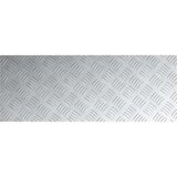 vidaXL Srebrna Aluminij 80 x 30 x 0.3 cm Neklizajući | shoptok.hr