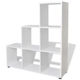 Maison Chic Stopničasta Knjižna omara - Knjižni regal 107 cm bela, (21723174) Cene
