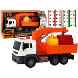  za smeće s dizalicom, narančasti 1:16 | Shoptok.si