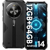 FOSSIBOT F105 12/64GB, črna pametni robustni telefon Android 14, 10300mAh, (21339773) Cene