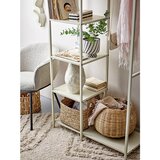 Bloomingville Crna/svijetlo siva tekstilna blagovaonska stolica s naslonima za ruke Cortone – | shoptok.hr