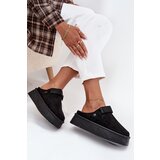 Boto Women's snow boots on platform with velcro black Jorielle | Shoptok.si