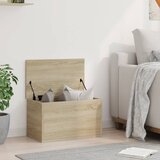  Kutija za pohranu boja hrasta 60x35x35 cm od konstruiranog drva | shoptok.hr