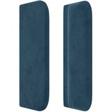  Uzglavlje s ušima tamnoplavo 83x16x78/88 cm baršunasto | shoptok.hr
