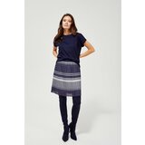 Moodo Pleated skirt with stripes | Shoptok.si