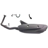  Auspuh sa dvostrukim katalizatorom 6029-30-00006 za skuter Motovene New Flash HF | Eponuda.com