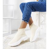 Gemre Beige high-top sneakers Melissa | shoptok.hr