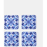 Sinsay Podmetači za čaše s motivom pločica 4 pack | shoptok.hr