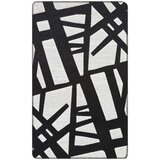 Conceptum Hypnose Arn 05 - White, Black WhiteBlack Carpet (75 x 180) Cene