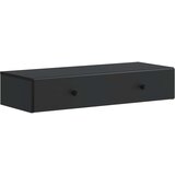 Stolna montirana na zid Crna 87,5 x 34,5 x 17 cm | shoptok.hr