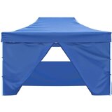  Sklopivi Pop-up Šator sa 4 Panela 3x4,5 m Plavi | shoptok.hr