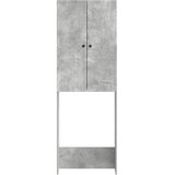  Kabinetska WC EDE Betonska siva 66 x 25 5 x 190 cm - Betonska siva | shoptok.hr