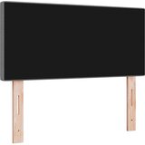 vidaXL Vzglavnik Svetlo siv Tkanina, Umetno usnje, Trda borovina | Shoptok.si