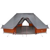 Tipi šator s krovom Siva i narančasta 680 x 430 x 270 cm taft | shoptok.hr