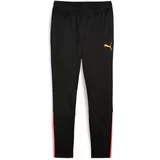 Puma Športne hlače 'TeamLIGA' oranžna / roza / črna