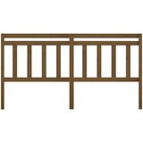  Posteljno vzglavje medeno rjavo 186x4x100 cm trdna borovina, (20647930) | Shoptok.si