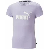 Puma Majica svijetloljubičasta / bijela