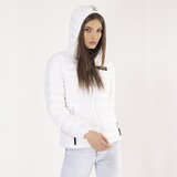 Plein Sport ženska jakna strukirana bela Cene