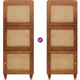  Kabineti i police za skladištenje medija s policom s pohranom s vratima Smeđa | shoptok.hr