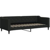  Dnevni krevet na razvlačenje s ladicama crni 80x200 cm tkanina | shoptok.hr