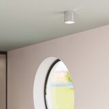 Nice Lamps Siva stropna svjetiljka s metalnim sjenilom Vulco – | shoptok.hr
