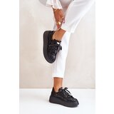 Maciejka Leather Sports Shoes On Platform | shoptok.hr