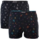 Meatfly 2PACK men&#39;s shorts multicolored (Agostino - Sanchez) | shoptok.hr