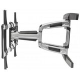 Manhattan stenski alu. tv nosilec roka 32''-55'' 50kg, dvojna roka, naklon -15° do +5°, sive barve 461306 | Shoptok.si