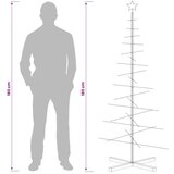  Metalna božićna jelka KUOPIO 180 cm Čelik Zlatno - 180 cm Zlatno bez LED svjetala | shoptok.hr