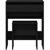 Kozmetički Stol Crni hrast 60 x 40 x 75 cm Konstruirano drvo | shoptok.hr