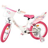 Volare dječji bicikl Unicorn 16″ bijele boje, s dvije ručne kočnice | shoptok.hr