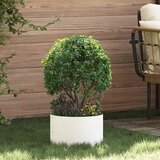  Prsten za saksiju Bijelo 30 x 30 x 20 cm Čelična vrata | shoptok.hr