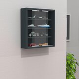 MID.YOU VISEČA VITRINA, antracit | Shoptok.si