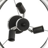  Luster na štapu HELEN 3xE27/15W/230V crna/sjajni hrom | Eponuda.com