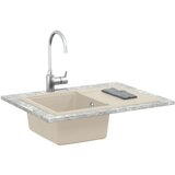  Lavabo - Umivaonik Bež 670 x 460 mm 80% kvarc i 20% smola | shoptok.hr
