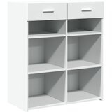  Komoda bijela 80x42,5x93 cm od konstruiranog drva | Eponuda.com