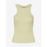 Noisy May Light yellow womens basic tank top - Women | shoptok.hr