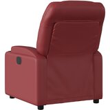  Naslonjač od umjetne kože crvena boja vina | shoptok.hr