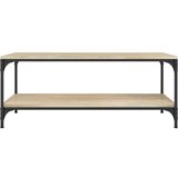  Stolić za kavu boja hrasta sonome 80x50x40 cm konstruirano drvo | shoptok.hr