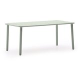 Kave Home Jeklena vrtna miza 90x180 cm Brai – Cene