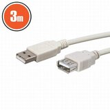 Nexus usb podaljšek 3m bel Cene