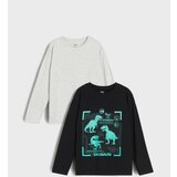 Sinsay Paket od 2 majica s dugim rukavima | shoptok.hr