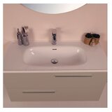 Hanah home Upatilski ormarić sa umivaonikom i ogledalom (2 komada) Serenity Latte | Eponuda.com